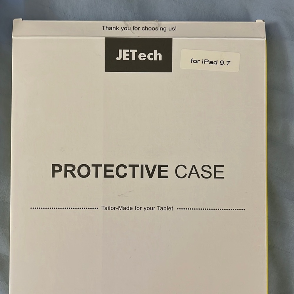 JETech iPad 9.7 protective case black, new in box